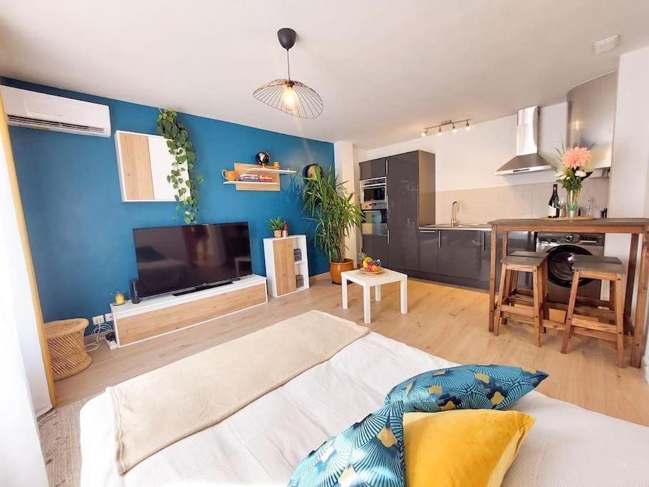 T2 Cosy Toulon, Proche Plage Bagian luar foto
