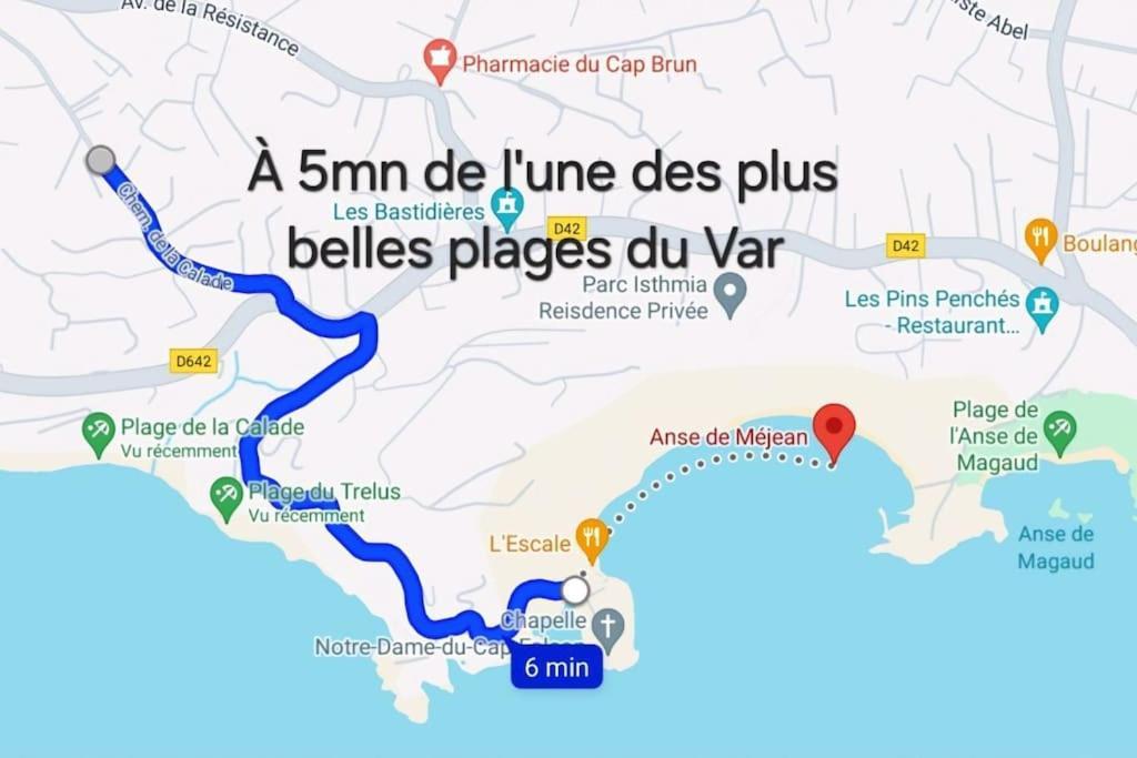 T2 Cosy Toulon, Proche Plage Bagian luar foto